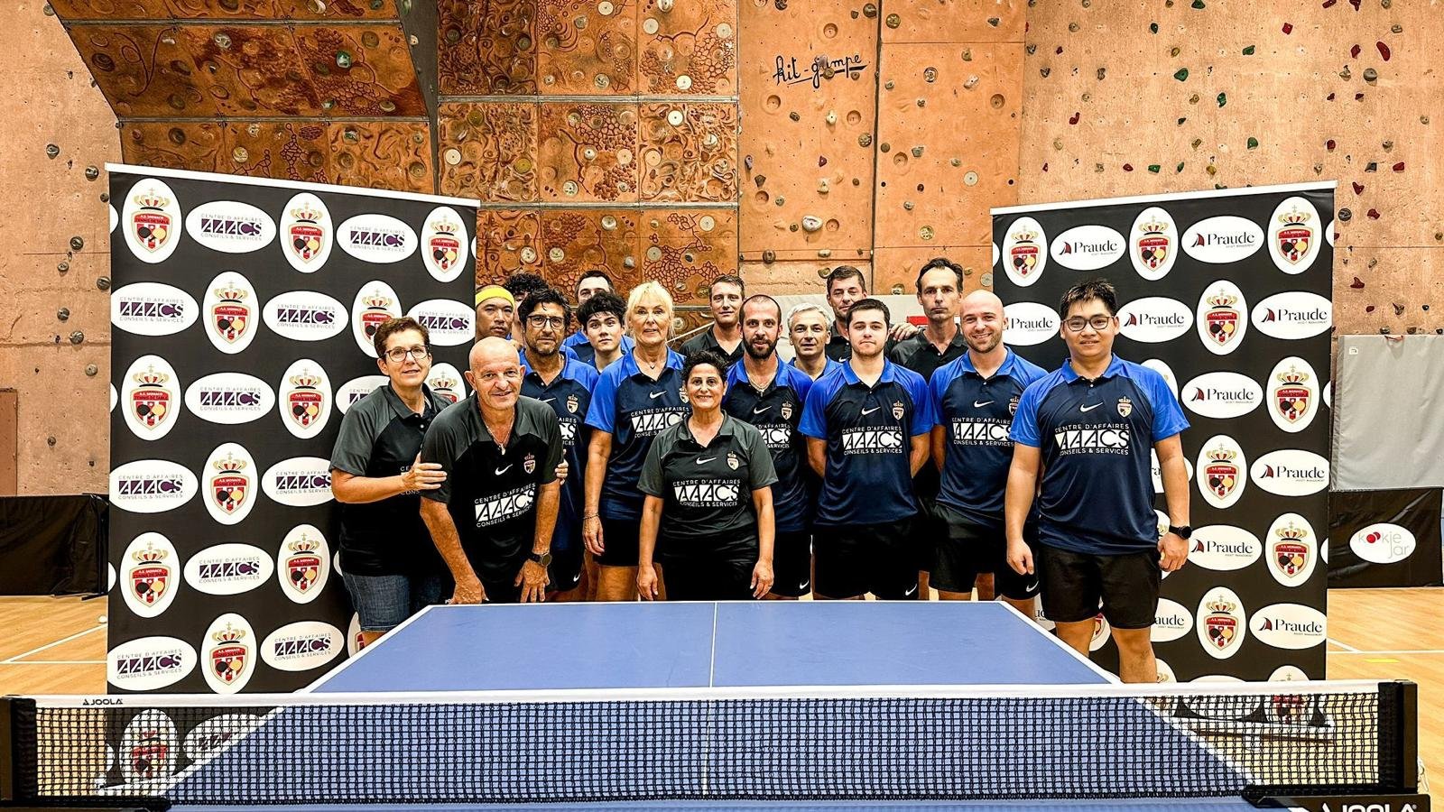Equipe AS MONACO Tennis de Table